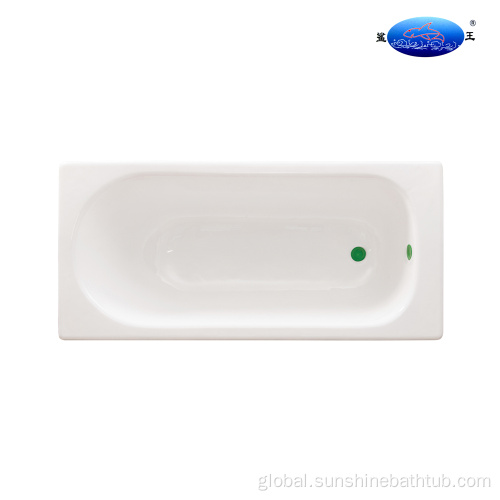 Bathtub Length 1500-1800 Mm Baby Mini Cast Iron Bathtub With Many Sizes Factory